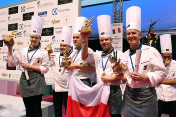La sqadra polacca della sesta edizione della Coppa del mondo della gelateria.