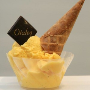 Coppa gelato della gelateria Otaleg.